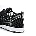ALEADER Women's Lifestyle Water Shoe, Black, 7