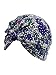 Luxury Divas Multicolor Floral Print Turban Head Wrap For Women