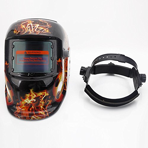 Z ZTDM Welding Helmet Safety Insight Variable Solar Auto Darkening Welding Helmet, Adjustable Shade Range DIN 9-13/Rest DIN 4,Welder Protective Gear ARC MIG TIG,Flame Soccer.