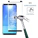 Galaxy Note 8 Screen Protector, Full Screen Coverage Glass Defense [Curved] 3D HD Galaxy Note 8 Screen Protector Film for Samsung Galaxy Note 8 Tempered Glass Screen Protectors [2-Pack] Black