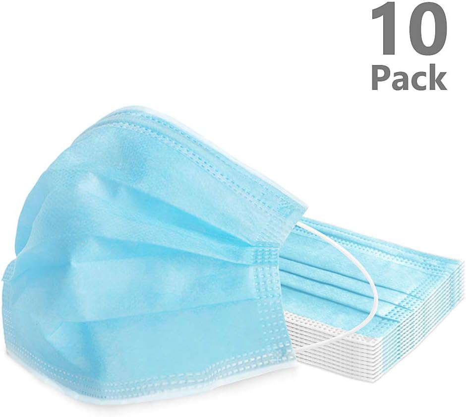 VIPITH 10 Packs Dustproof Equipment for Outdoor (Blue)