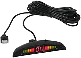 AUTOUTLET Parking Sensors 4 Kit Buzzer Alarm LED Display 12V Car Rear Reversing view 3