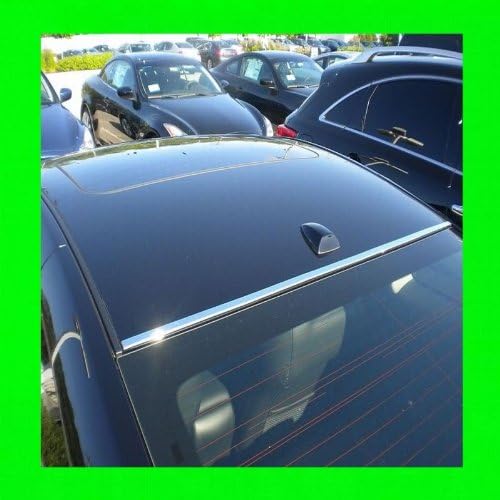 Compatible with Benz 2003-2006 CLK320 CLK 320 Chrome Front/Back ROOF Trim MOLDINGS 2PC 2004 2005 03 04 05 06 W209