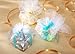 Darice, White Dec Tulle (100pc) – 10” Pre-Cut Circles – Perfect for Wedding, Shower Favors, Gifts – Fill with Wrapped Candies, Trinkets and More – Decorate with Ribbon, Florals