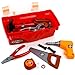 Toysery 24 Pieces Complete Kids Toy Tools Set - Fun Tool Box Kit For Kids, Toddlers with Handy Lightweight Suitcase - Educational Toy and Best Gift Idea
