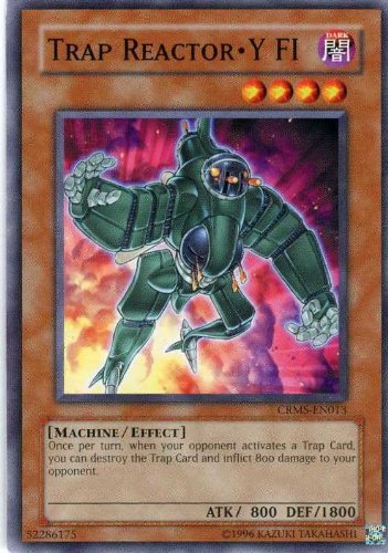 Yu-Gi-Oh! - Trap Reactor-Y FI (CRMS-EN013) - Crimson Crisis - Unlimited Edition - Common