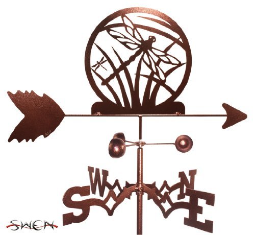 Hand Made DRAGONFLY GARDEN Stake Weathervane ~NEW~