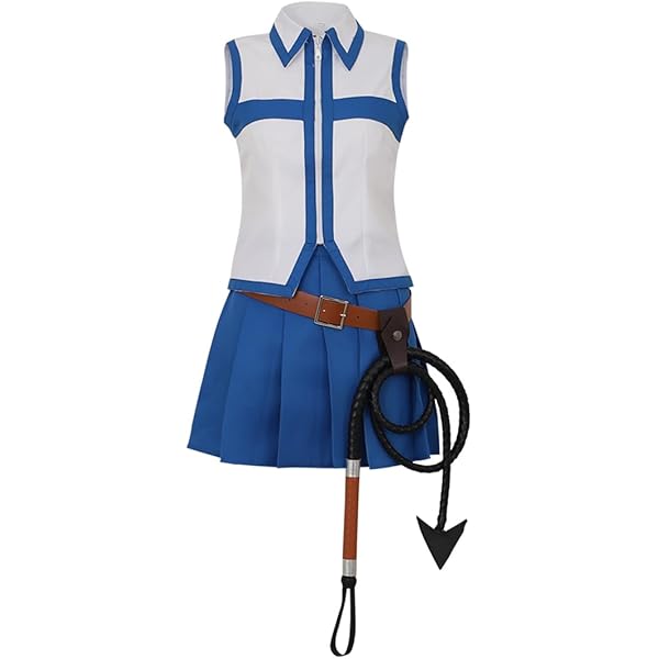 Blue Lolita Dress Cosplay Lucy Heartfilia Cosplay Costume