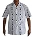 Men's Panel Turtle Palm Tree Hawaiian Aloha Shirt