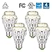 SANSI 150W Equivalent A19 Ceramic LED Light Bulb: 2000 Lumens 5000K Daylight with Nichia chips, Dimmable-Energy Star, FCC and UL Listed, 4-Pack