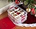 Sterilite 24 Compartment Stack & Carry Christmas Ornament Storage Box | 14276604