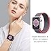 Vati Watch Sport Loop Band, Hook & Loop Fastener Adjustable Closure Wrist Strap Lightweight Breathable Nylon Replacement Band for Apple Watch Nike+, Series 3/2/1, Sport, Edition (38MM, Electric Pink)