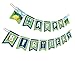 Camping Adventure Happy Birthday Party Banner Decoration (Includes 23ft Ribbon)