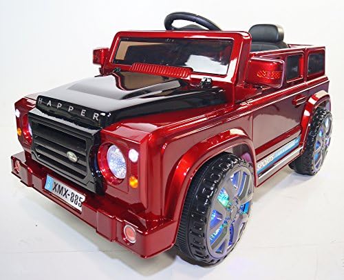 rideONEcar. NEW KIDS LAND ROVER STYLE BATTERY OPERATED RIDE ON TOY CAR WITH REMOTE CONTROL 12 VOLTS
