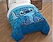 Disney Lilo & Stitch Ohana Full/Queen Comforter - Super Soft Kids Reversible Bedding features Stitch - Fade Resistant Polyester Microfiber Fill (Official Disney Product)