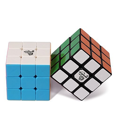 Playwin 3x3 Bisheng Speed Cube New Anti-pop Structure Cube Collection(black &Pink)