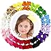 4.5 Inch Hair Bows For Girls Grosgrain Ribbon Boutique Bow Clips Teens Toddlers Kids Set Of 30 (15 Colors x 2)