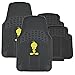 BDK Tweety Seat Cover, Rubber Floor Mat and Sun Shade - Warner Brothers 14 Piece Full Interior Protection Auto Accessories