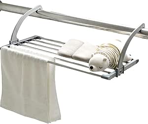 Secado colgante bastidor radiador Tendedero de ropa de toalla del acero