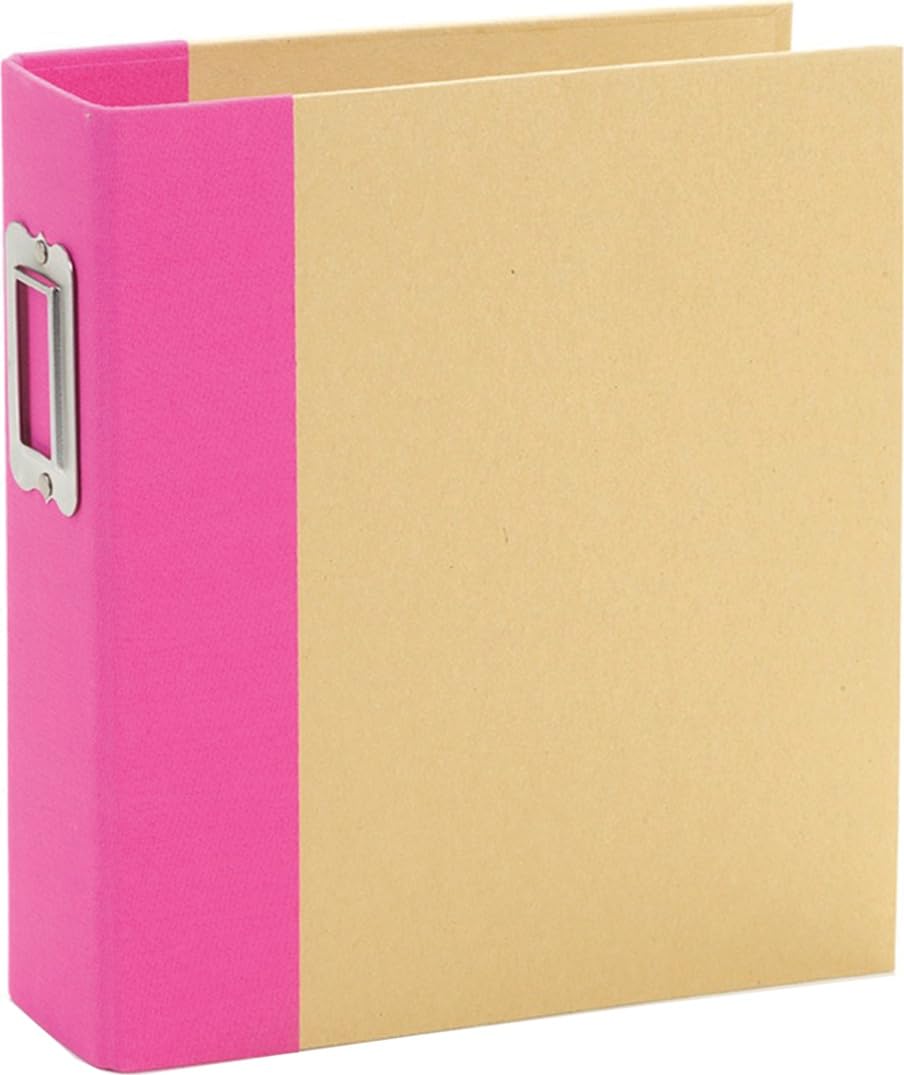 SIMPLE STORIES SNAP Binder 6X8 Pink, One Size