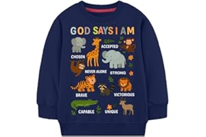 Cukipals Boys Cotton Crewneck Sweatshirt Size 2-10 Years Toddler Boys Kid Graphic Shirts