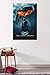 Trends International DC Comics Movie - The Dark Knight - Batman Logo on Fire One Sheet Wall Poster, 22.375
