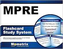 Mpre Flashcard Study System Mpre Test Practice Questions