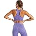 WODOWEI Women 2 Piece Outfits Sports Bra Seamless Leggings Yoga Set Long Pants Gym Clothing