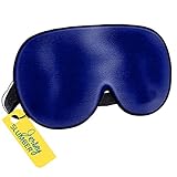 Jersey Slumber 100% Silk Sleep Mask For A Full