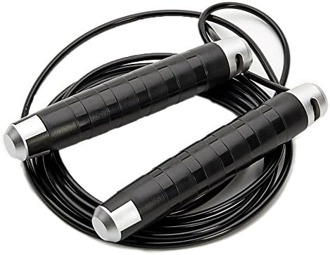 Anyget Adjustable Heavy Jump Rope with Carry Bag for Cardio Workout Endurance Training Boxing MMA Crossfit Fitness