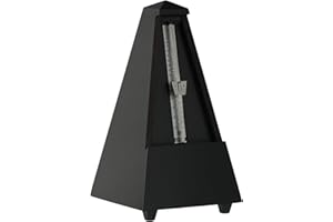 Wittner Wood Case Black Metronome with Bell Tuner (816M)