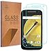 Mr.Shield [2-PACK] Designed For Moto (Motorola) E 2nd Generation (2015 Version) [Tempered Glass] Screen Protector with Lifetime Replacement