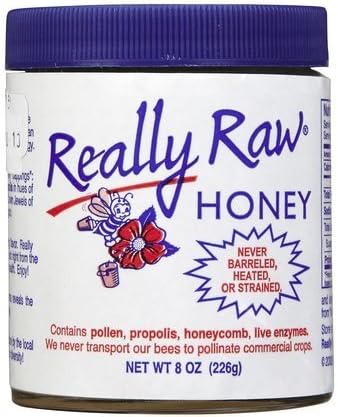 Really Raw Honey 8 OZ (Pack of 9)