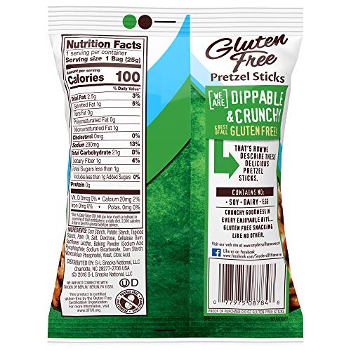 4 Snyders+Hanover+Gluten+Pretzel+Calorie