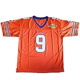 Bobby Boucher #9 The Waterboy Adam Sandler Movie Mud Dogs Bourbon Bowl Football Jersey
