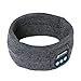 Bluetooth Headband, Ranger5 Wireless Sports Music Headwear Strap Outdoor Speaker and Headset, Grey