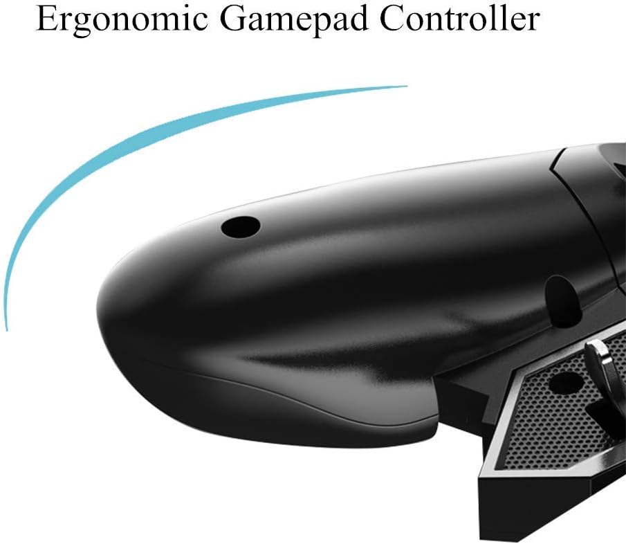 Newseego Mobile Game Controller, [Upgrade] Phone Controller Gamepad with L1R1 6 Fingers Trigger for Shooter Sensitive and Aim Trigger Controller for Android & iOS for Knives Out: Computers & Accessories