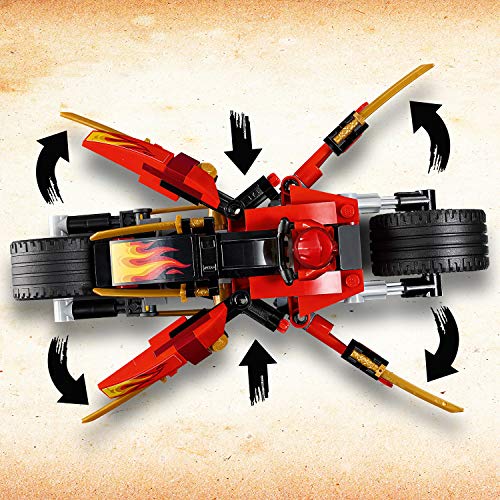 LEGONINJAGO 70667 Kais Feuer-Bike & Zanes Schneemobil – Bild 4