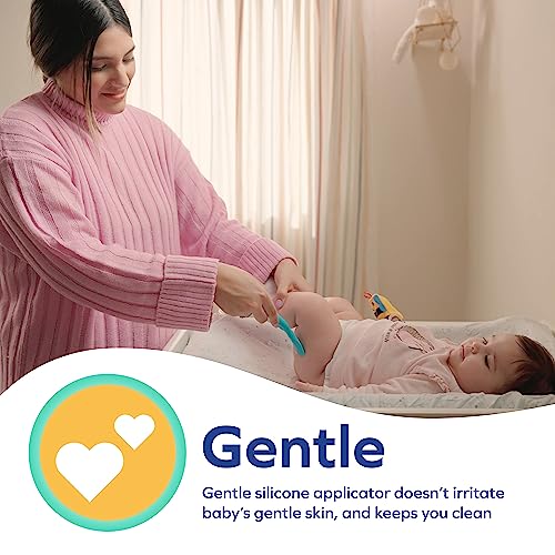 Talbot's Diaper Cream Soft Silicone Brush with Suction Base & Hygienic