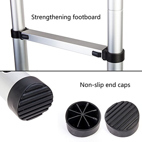 6 Luisladders+Aluminum+Telescoping+Telescopic+Extension