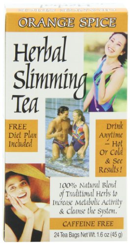 21st Century Slimming Tea, Orange Spice, 1.6 Ounce, 24 Count 21st Century Slimming Tea, Orange Spice, 1.6 Ounce, 24 Count