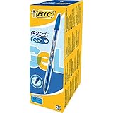 BIC 919235 - Pack de 20 bolígrafos Bic cristal gel: Amazon.es: Oficina y papelería