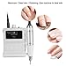30000 RPM Nail File Drill Machine, Portable Rechargeable Grinding Polishing Buffer and Smooth Nails Device Tool Set (White)