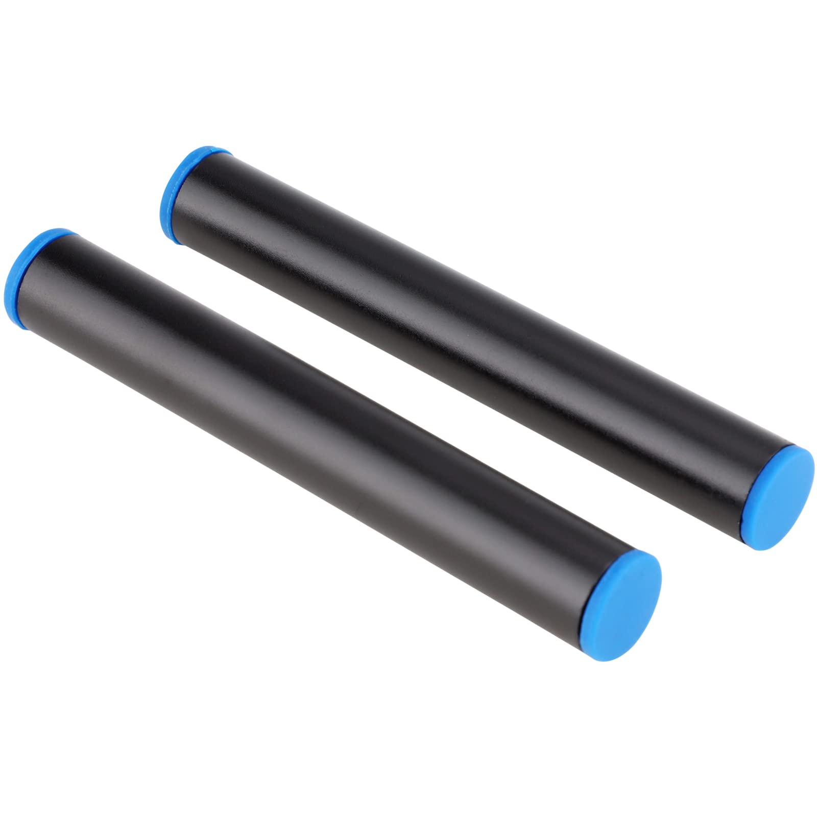 LEFTFOTO 15mm Rods, 4 Inch (100mm) Long, for 15mm Rail Support System, Follow Focus, Rod Clamps. Aluminum Alloy & Black (2PCS)