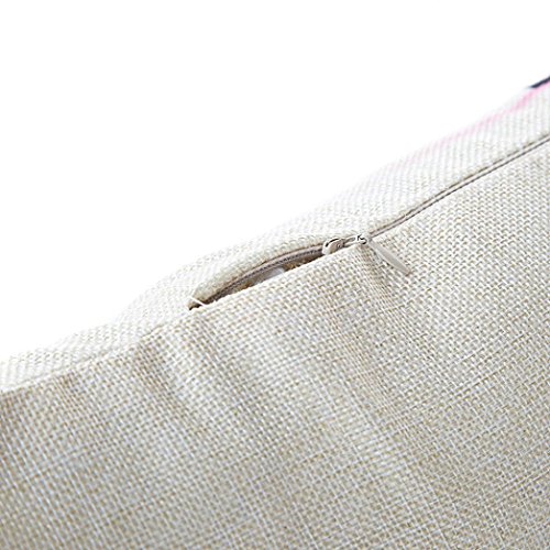 image for Usstore 1PC Decorative Pillowcases zip Classical Printing Throw Pillow