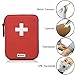 First Aid Kit - 100 Piece, Red Semi Hard Case for Emergency at Home, Outdoors, Car, Camping, Workplace, Hiking & Survival.