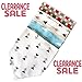 Baby Bandana Drool Bibs, Cute Unisex 4 Pack Bibs with Snaps - Best for Babies Drooling, Teething and Feeding - Soft Cotton, Bamboo & Waterproof Fleece. Perfect Baby Shower Gift Set for Boys & Girls