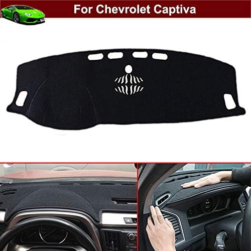1pcs Non-slip Dash Covers Dashboard Cover Dashboard Mat Dash Mat Dashboard Carpet Dash Carpet Dashboard Pad Dash Pad Sun Visor Cover for Captiva 2006-2012 2013 2014 2015 2016 2017 2018 2019 2020
