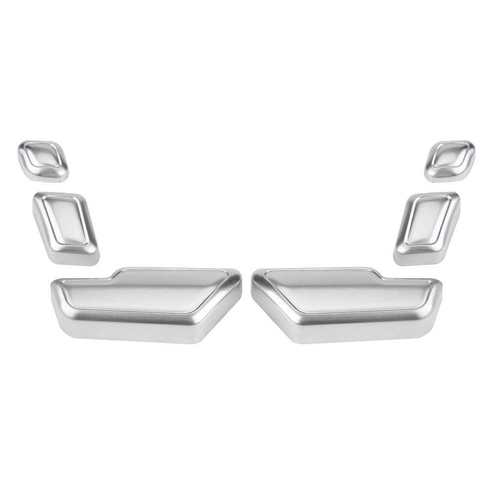 Car Decorative Trim, Car Adjust Button Switch Cover Decorative Sticker Trim For C E GLK GL ML+mercedes gl w166