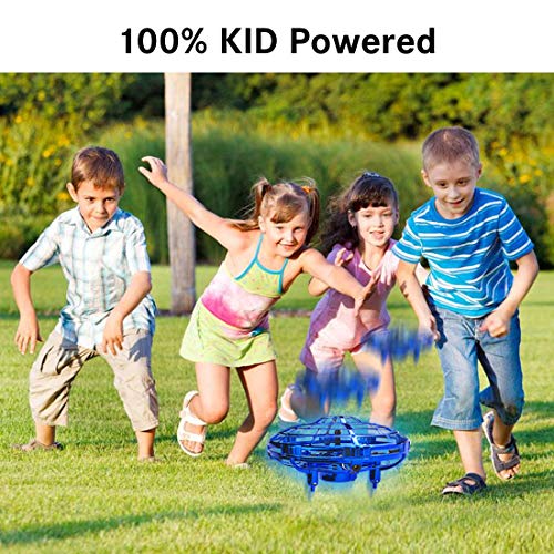 image for Hand Operated Drone with 720° Rotating for Kids, WEW Outdoor Hands Fr